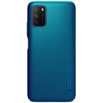 Nillkin Xiaomi Poco M3 Super Frosted Shield Case pauwblauw
