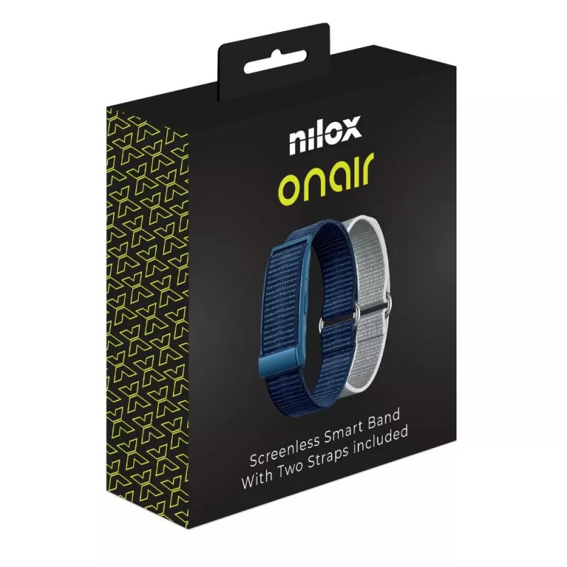 Nilox ONAIR Screenless Band blauw/zilver