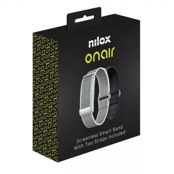 Nilox OnAir Screenless Band zilver/zwart