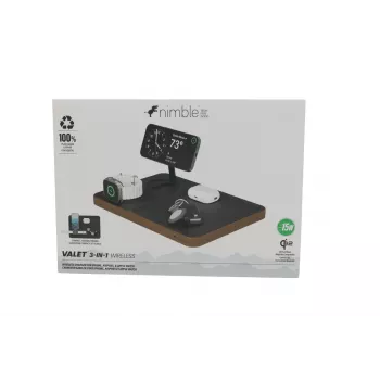Nimble Valet 3-in-1 draadloze oplader