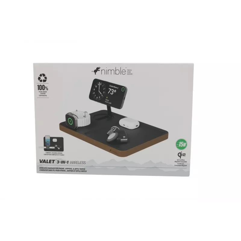 Nimble Valet 3-in-1 draadloze oplader