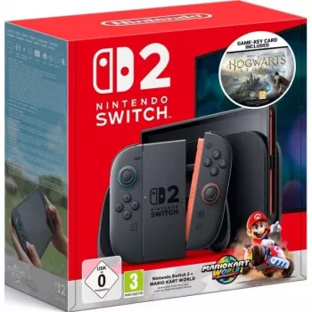 Nintendo Switch 2 console-bundel met Mario Kart World en Hogwarts Legacy