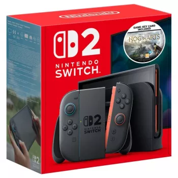 Nintendo Switch 2 OLED wit + Hogwarts Legacy game