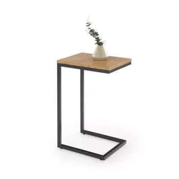 Nisa bijzettafel 40x30x60 cm wit