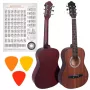 NN AG 34 1/2 akoestische gitaar om te leren spelen, mat