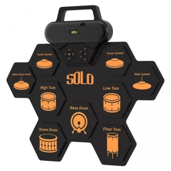 NN SOLO Roll-Up Elektronische Drums Set USB-C MP3