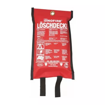 No Fire blusdeken NO 120x120 Poly 1C in polyzak