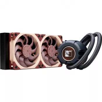 Noctua NL-LC1-24 low-profile CPU-luchtkoeler voor AMD AM4 (Ryzen) - zwart/bruin
