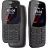 Nokia 106 TA-1114 Dual SIM 4MB Zwart OEM