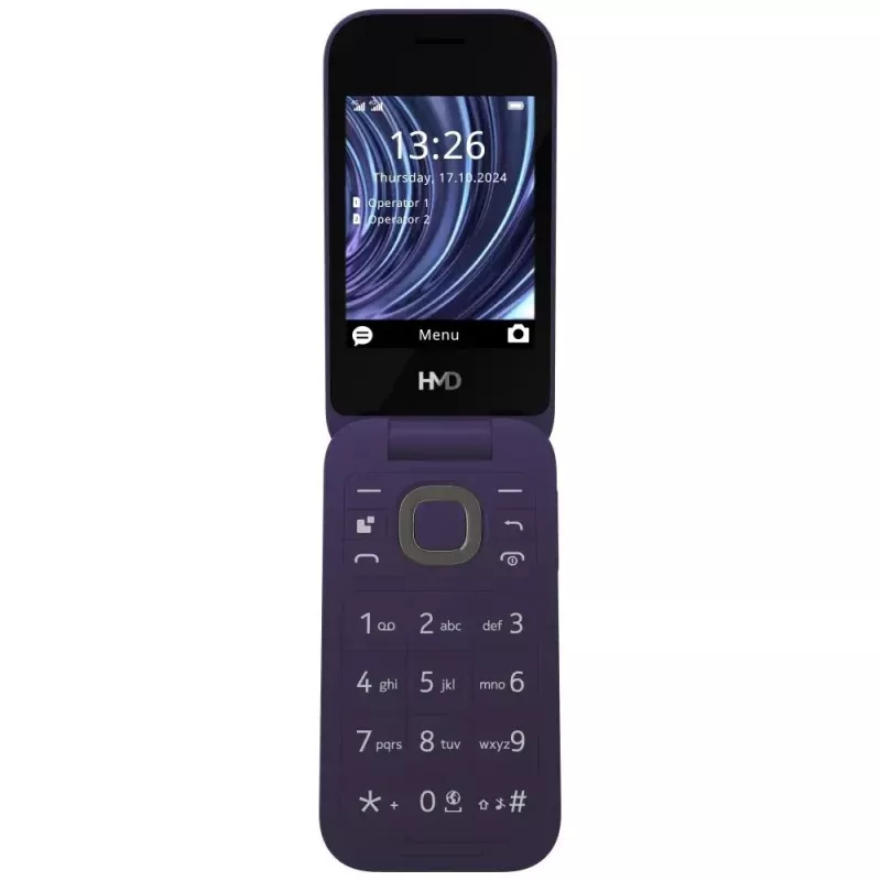 Nokia 2660 Flip TA-1711 DS Purple 4G-mobiele telefoon