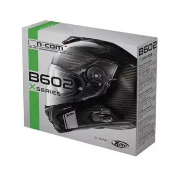 Nolan N-Com B602 X motorfiets Bluetooth-intercomsysteem - enkel kit, zwart