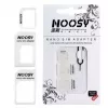Noosy NS-SIM-WH SIM-kaart adapter-kit wit (nano/micro naar micro/standaard, 3 adapters + uitwerpstift)