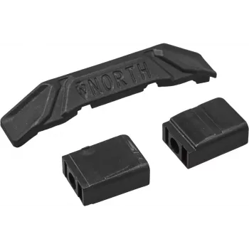 North deck plugs - 4-pack zwart