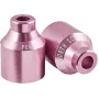 North Shortie Pro Scooter Peg - 50 mm zwart geanodiseerd aluminium paar