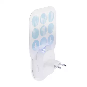 Noveen insectenverdelgerlamp 2in1 Bug Zapper + nachtlamp verstelbare stekker tot 30 m²