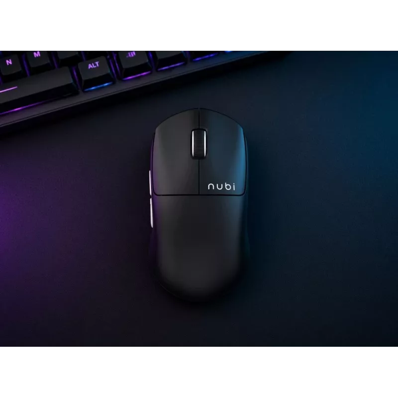 Nubi muis NM1 draadloos zwart