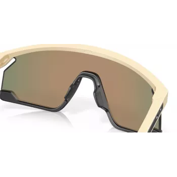 Oakley Bxtr zonnebril shield wrap-around mat zwart Prizm zwart