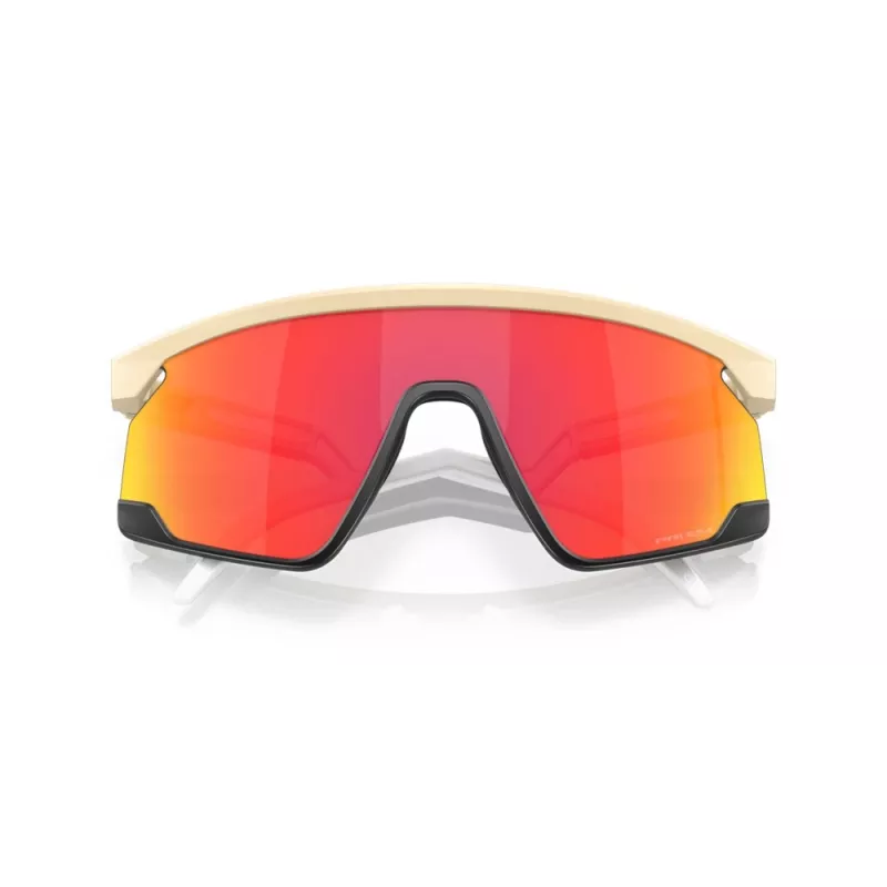 Oakley Bxtr zonnebril shield wrap-around mat zwart Prizm zwart