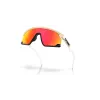 Oakley Bxtr zonnebril shield wrap-around mat zwart Prizm zwart
