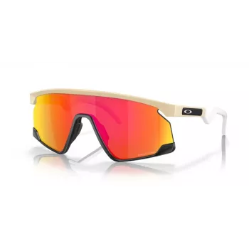 Oakley Bxtr zonnebril shield wrap-around mat zwart Prizm zwart