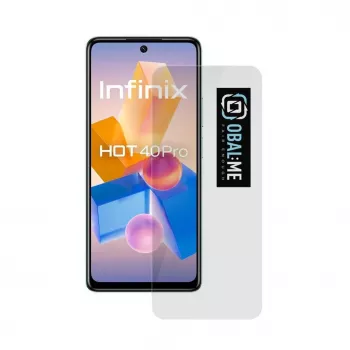 OBAL:ME 2.5D Glass screenprotector voor Infinix Hot 40 Pro clear