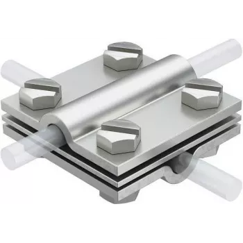 OBO Bettermann 252 8-10 V4A kruisverbinder voor leiding 8-10 mm (5312318)