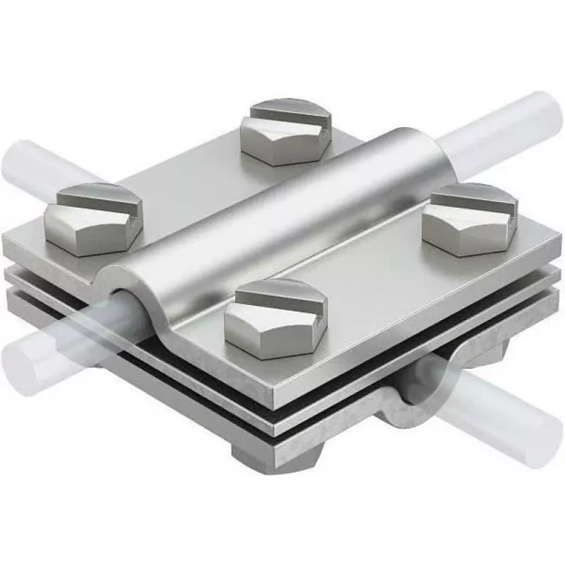 OBO Bettermann 252 8-10 V4A kruisverbinder voor leiding 8-10 mm (5312318)
