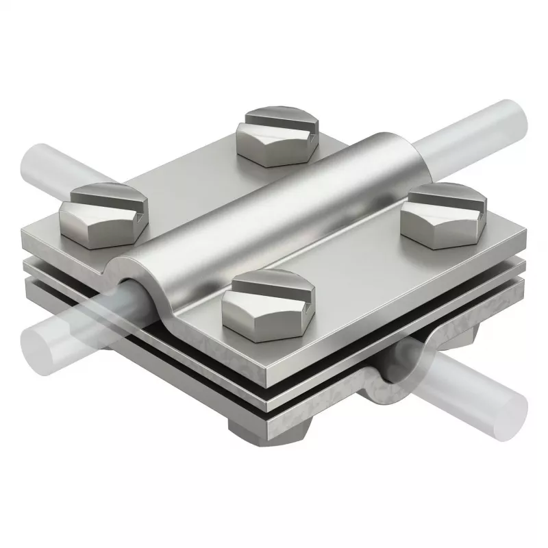 OBO Bettermann 252 8-10 V4A kruisverbinder voor leiding 8-10 mm (5312318)