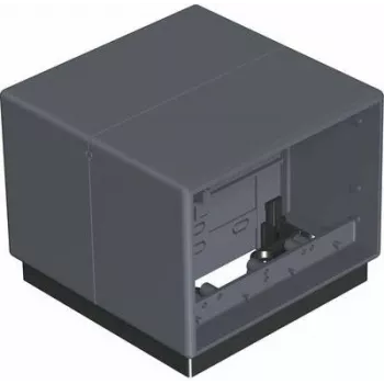 OBO Bettermann Telitank T4B aftakdoos 118x118x97 mm IP65 grafiet zwart 7408292