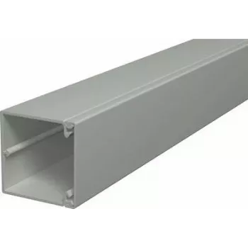 OBO BETTERMANN WDK60060GR kabelgoot 60x60x2000mm grijs PVC met bodemperforatie 6025668
