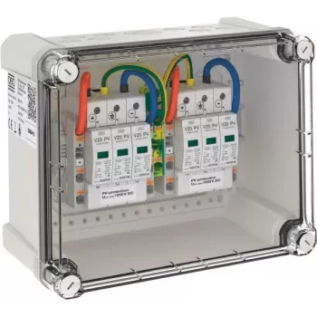 OBO PVG-C1000K 110 PV generator-aansluitkast 2x1 string 1000V DC IP65