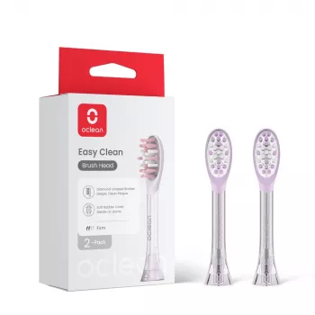 Oclean opzetborstel Ease 2 stuks P1K4 roze