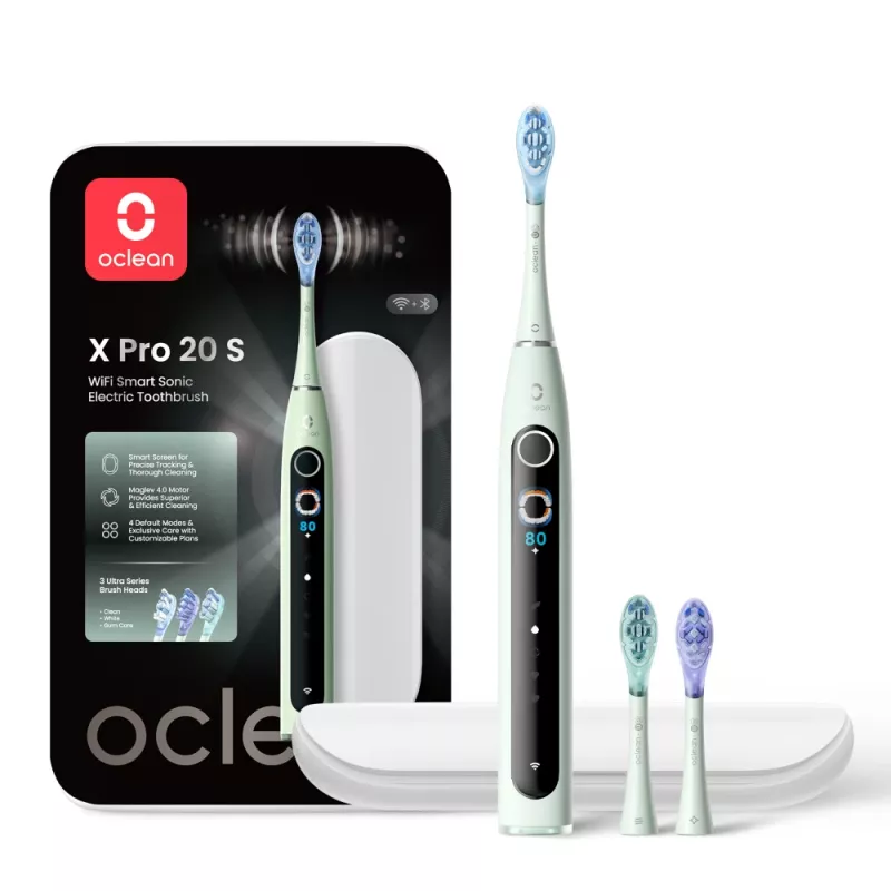 OCLEAN X Pro 20 S elektrische tandenborstel groen