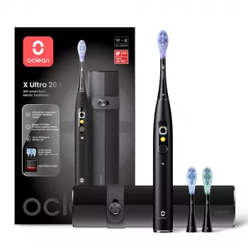 OCLEAN X Ultra 20 S zwart elektrische tandenborstel