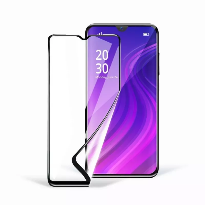 OEM 5D Full Glue Keramisch Glas Screenprotector voor Samsung Galaxy A26 5G Zwart