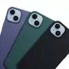 OEM-hoes voor Honor X6c mat blauw siliconen achterkant cover