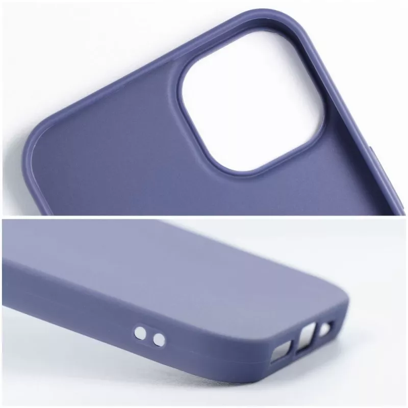 OEM-hoes voor Honor X6c mat blauw siliconen achterkant cover