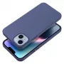 OEM-hoes voor Honor X6c mat blauw siliconen achterkant cover