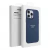 OEM-hoes voor iPhone 13 Mini Frame Mag Cover compatibel met MagSafe Navy Blue