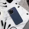 OEM-hoes voor iPhone 13 Mini Frame Mag Cover compatibel met MagSafe Navy Blue