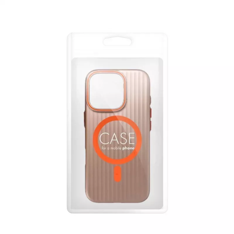 OEM Hoesje voor iPhone 15 Pro Max Simply Compatibel met MagSafe Titanium Desert