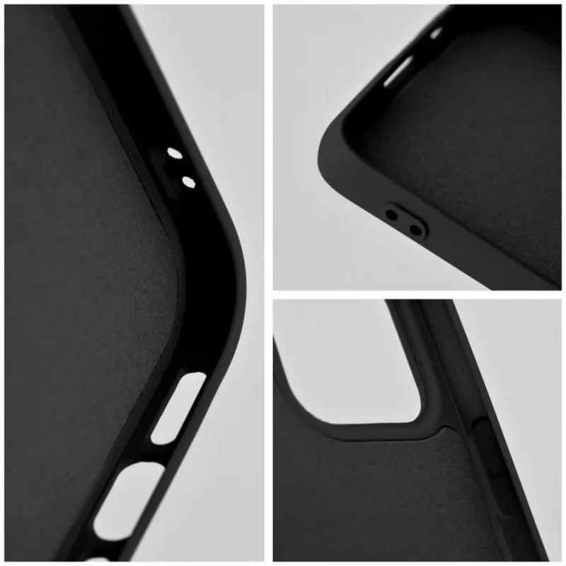 OEM-hoesje voor iPhone 15 Siliconen Zwart