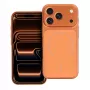 OEM hoesje voor iPhone 17 AIR Make 17 compatibel met MagSafe oranje
