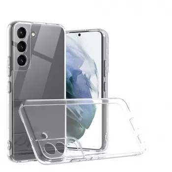 OEM transparante hoes voor Samsung Galaxy S21 FE 5G, 2 mm transparante TPU-achterkant