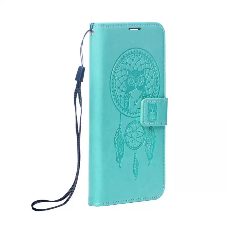 OEM Flip Case voor Samsung Galaxy S25 Mezzo Book Dreamcatcher Groen