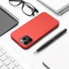 OEM siliconenhoes voor iPhone 17 Pro Max / 18 Pro Max (lage cameraverhoging) - perzik