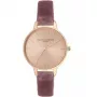 OLIVIA BURTON dames Daisy Chain quartzhorloge OB16DE03 34 mm roségoud roestvrij staal mesh