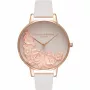 Olivia Burton Wonderland dames roségoud horloge OB16FS85