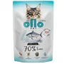 Ollo natvoer voor katten zak nr. 4 met tonijn, 85 g