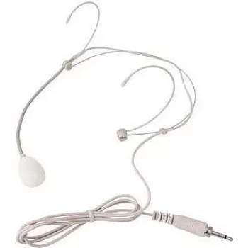 Omnitronic 13063221 bedrade beugelkoptelefoon voor podium/studio, wit